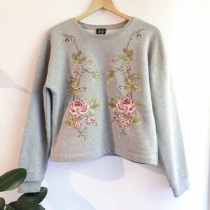 Alexander McQueen embroidered sweater, Size S